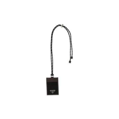 PRADA Lace Card Holder "Black"