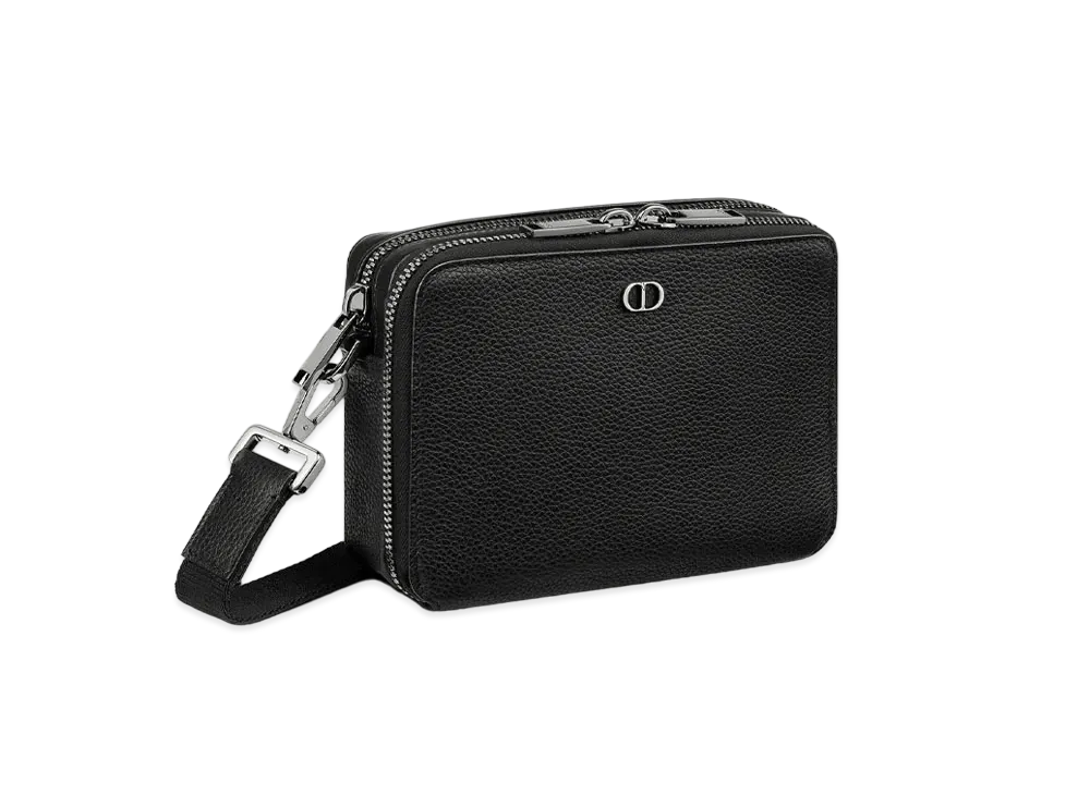 Dior Strap Pouch CD Icon Grade Calfskin "Black"