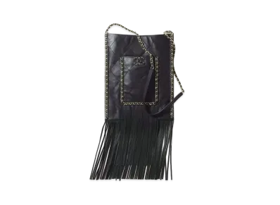 CHANEL Small Shopping Bag Calfskin "Black"