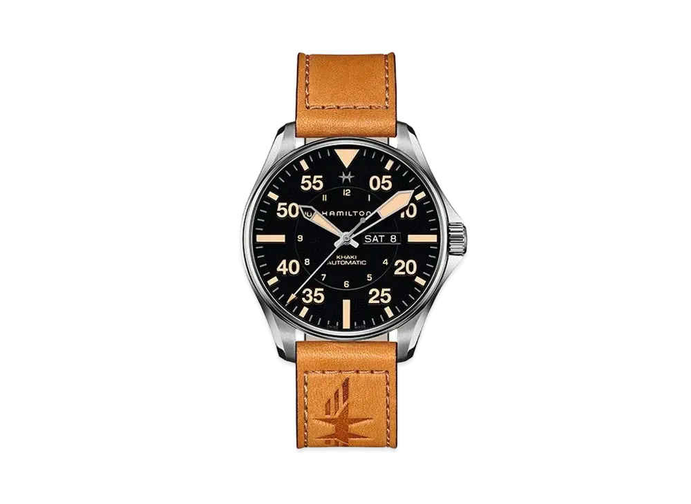 Hamilton Khaki Aviation Pilot Day Date Auto