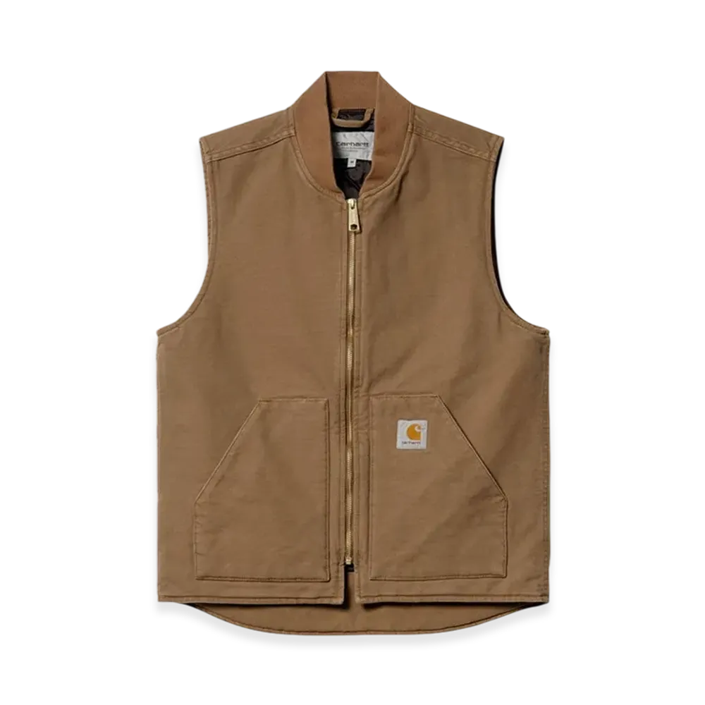 Carhartt WIP Classic Vest "Hamilton Brown (Rinsed)"