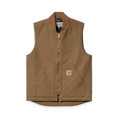Carhartt WIP Classic Vest "Hamilton Brown (Rinsed)"