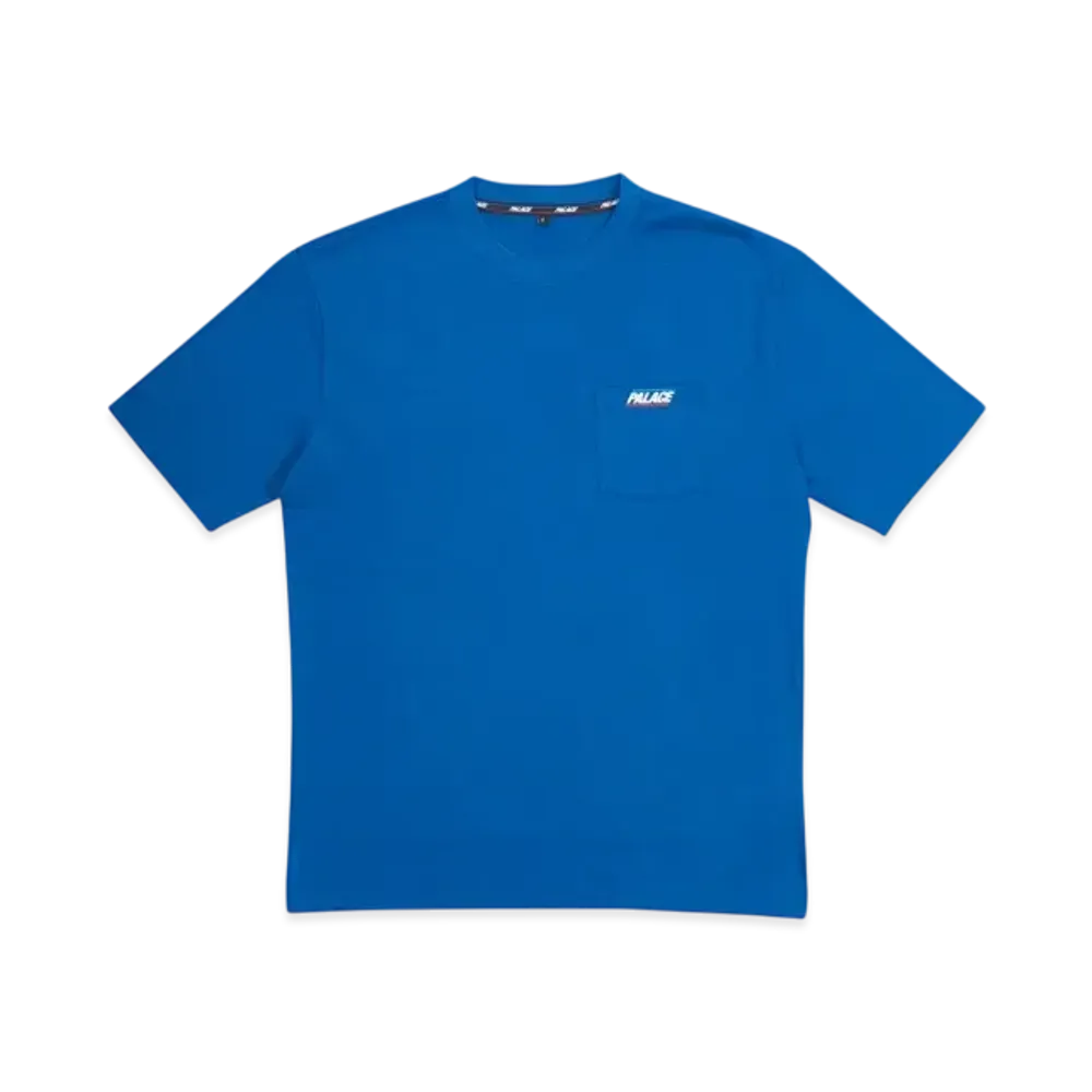 PALACE Basically a Pocket T-Shirt "Blue"