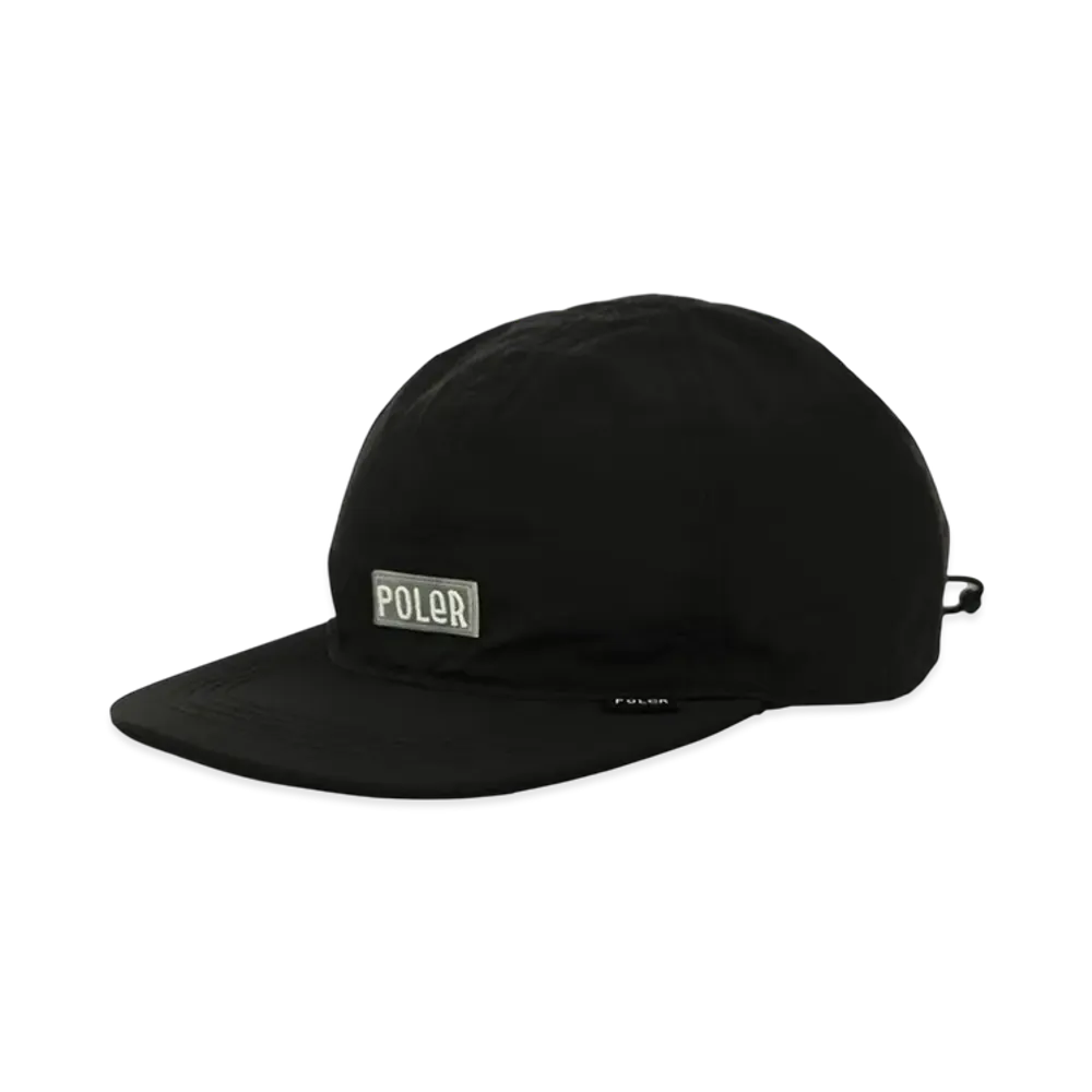 POLeR Reversible Fleece Cap "Black"