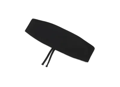 Yohji Yamamoto Y's TRIACETATE SATIN HAIR BAND "Black"