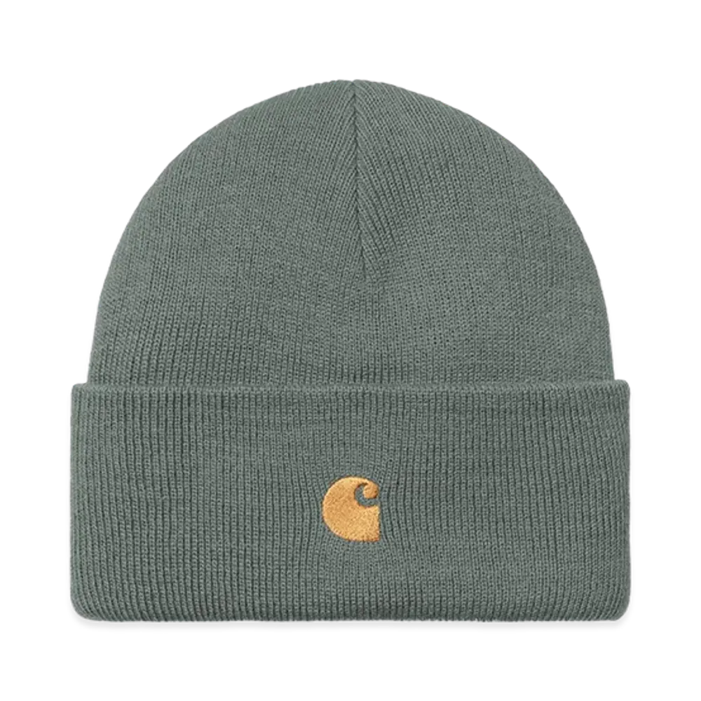 Carhartt WIP Chase Beanie "Velvet Green/Gold"