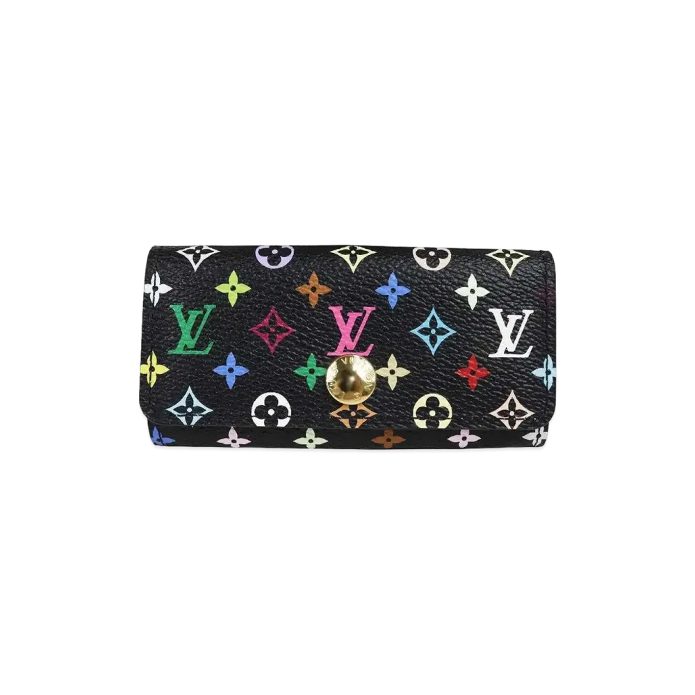 Louis Vuitton Multicles4 Key Case "Noir/Violet"