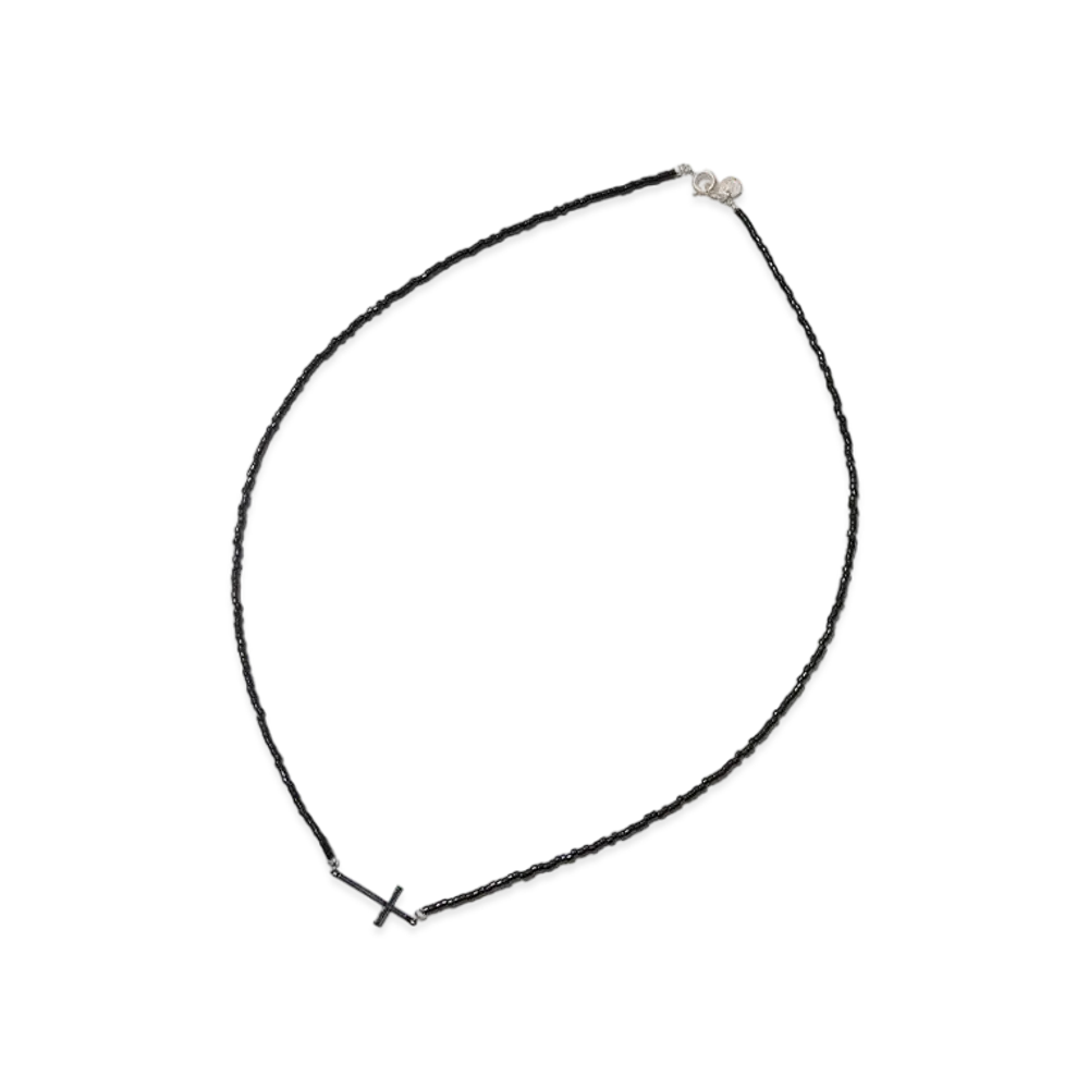 UNDERCOVER Beaded Necklace "Black"