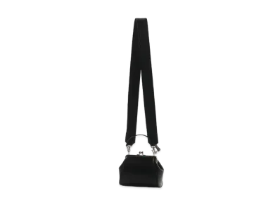 Yohji Yamamoto Y's SOFT LEATHER CLASP POUCH "Black"
