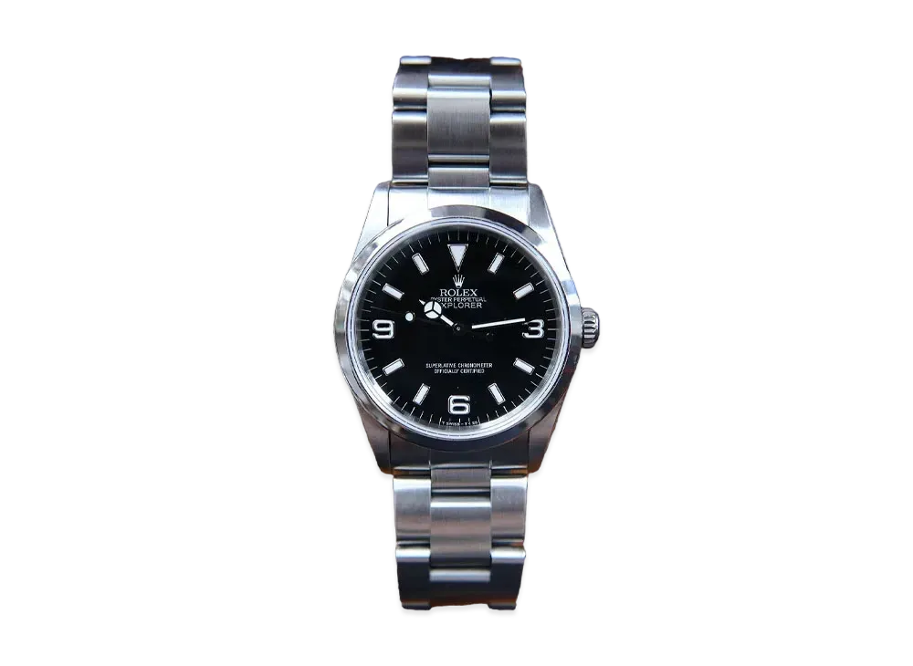 ROLEX Explorer I "Black/Stainless Steel"