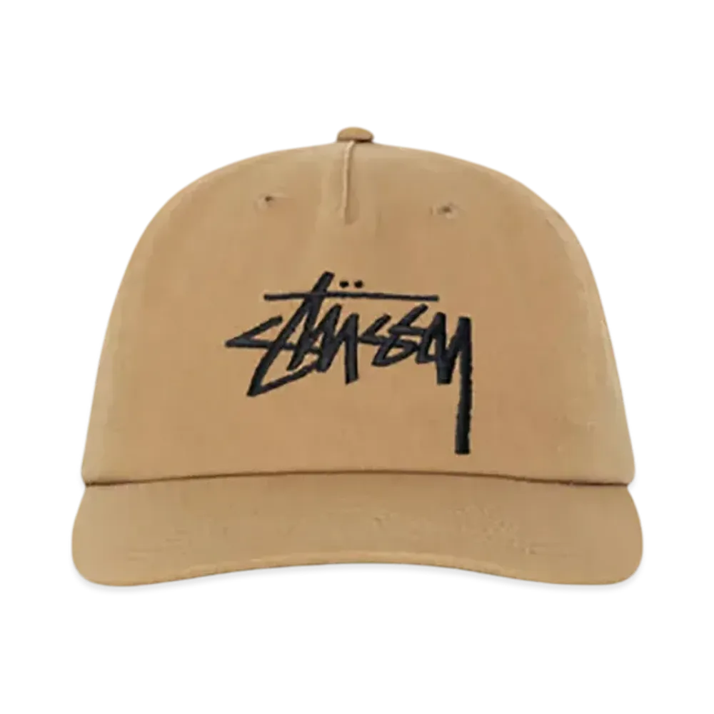 Stussy Mid-Depth Big Stock Snapback "Tobacco"
