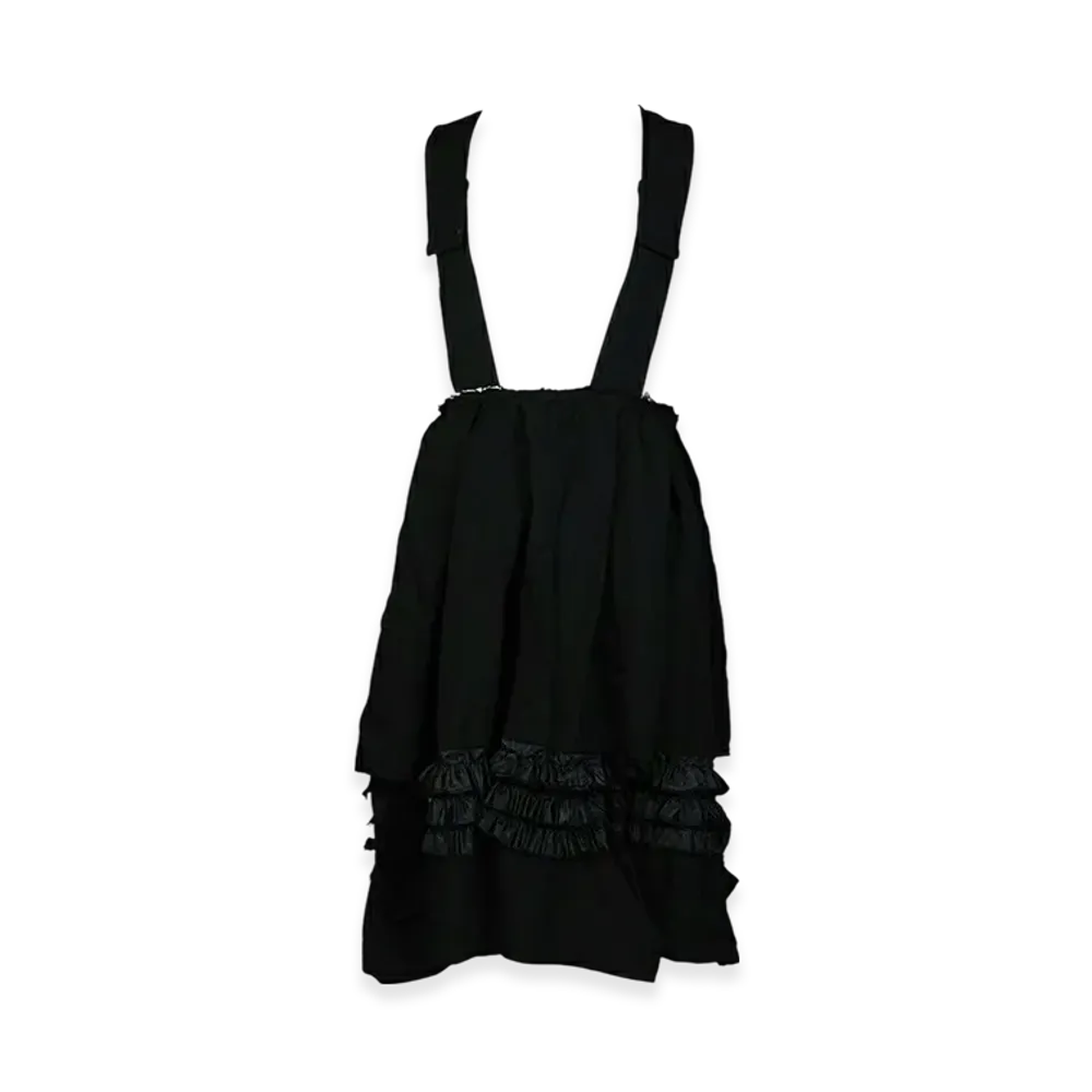 BLACK COMME des GARCONS Polyester Twill Garment Treated "Black"