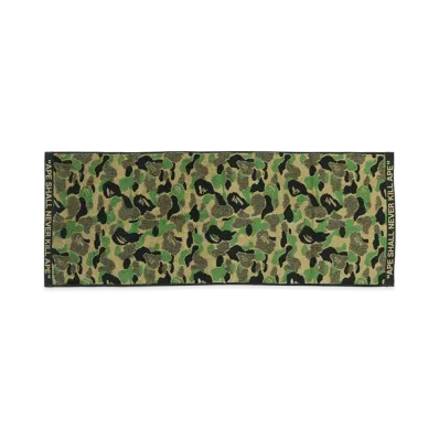 A BATHING APE ABC Camo Compact Bath Towel "Green"