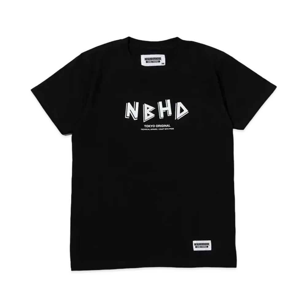 NEIGHBORHOOD OT . Tee SS-4 "Black"