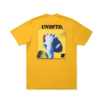 UNDEFEATED QUARTERBACK S/S TEE - 80260 "Yellow"
