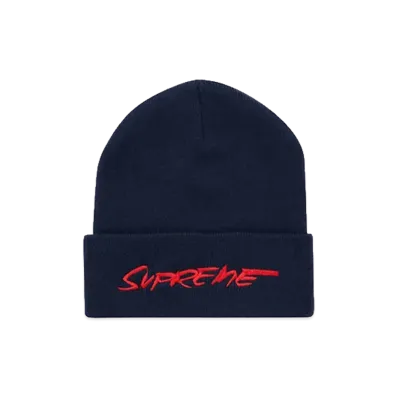 Supreme Futura Logo Beanie "Navy"