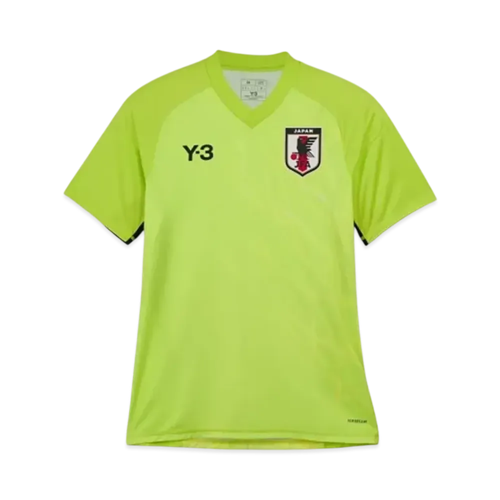 adidas Y-3 Japan National Soccer National Team 2024 GK First Replica Uniform "Semi Solar Yellow"