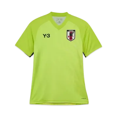 adidas Y-3 Japan National Soccer National Team 2024 GK First Replica Uniform "Semi Solar Yellow"