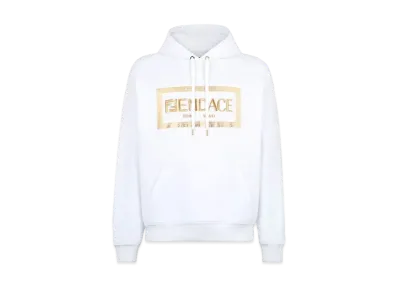 FENDI x Versace Fendace White Jersey Logo Sweatshirt "White"