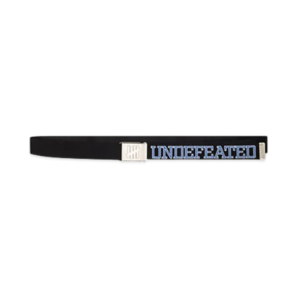 UNDEFEATED Webbing Belt "Black"