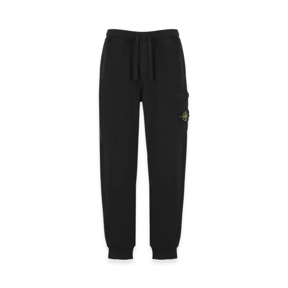 Stone Island 6200644 Logo Cotton Track Pants - 25SS "Black"