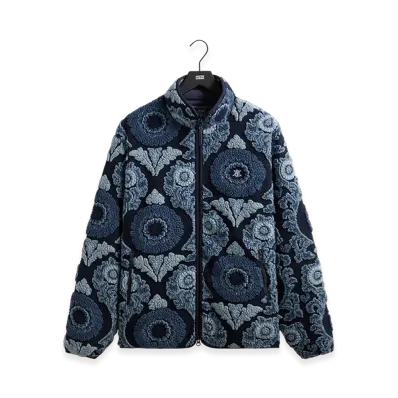 Kith Winter Vine Sherpa Harper Jacket "Nocturnal"