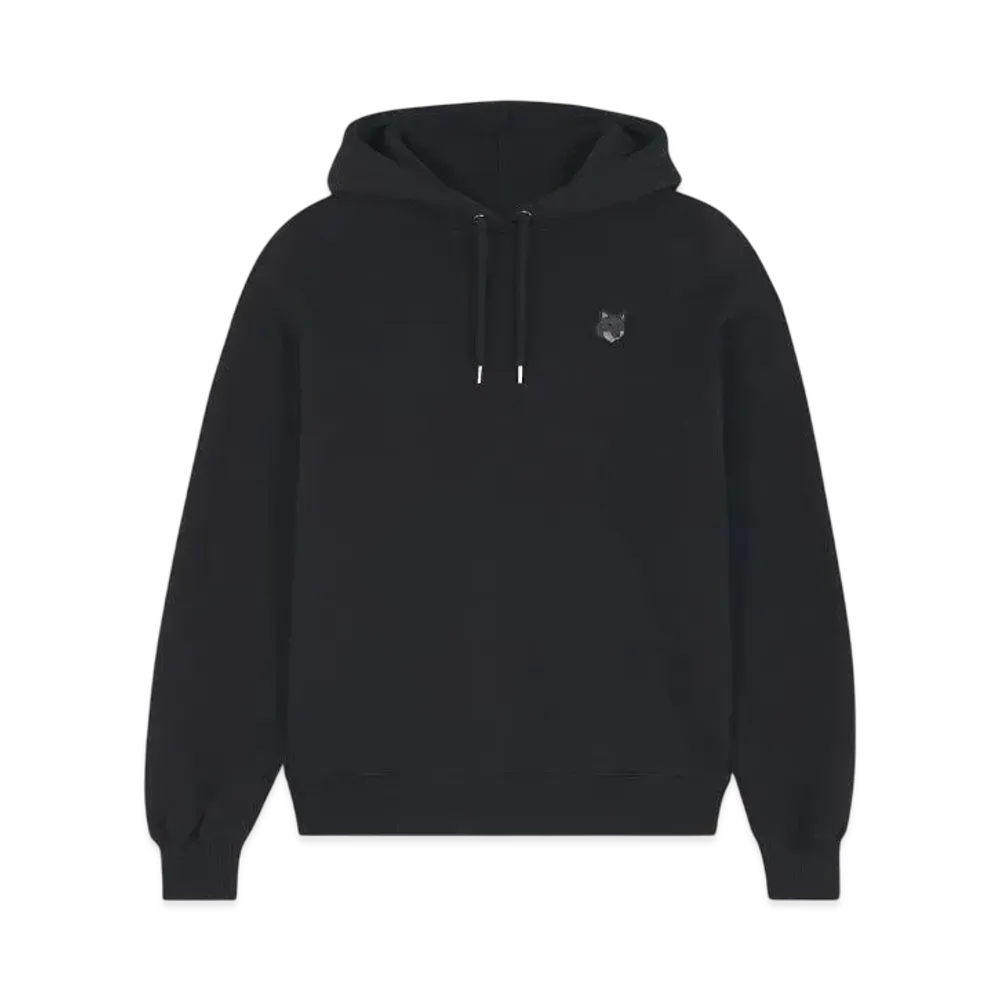 Maison Kitsune Women'S Bold Fox Head Patch Comfort Hoodie "Black"