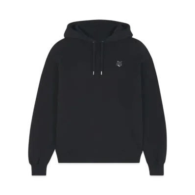 Maison Kitsune Women'S Bold Fox Head Patch Comfort Hoodie "Black"