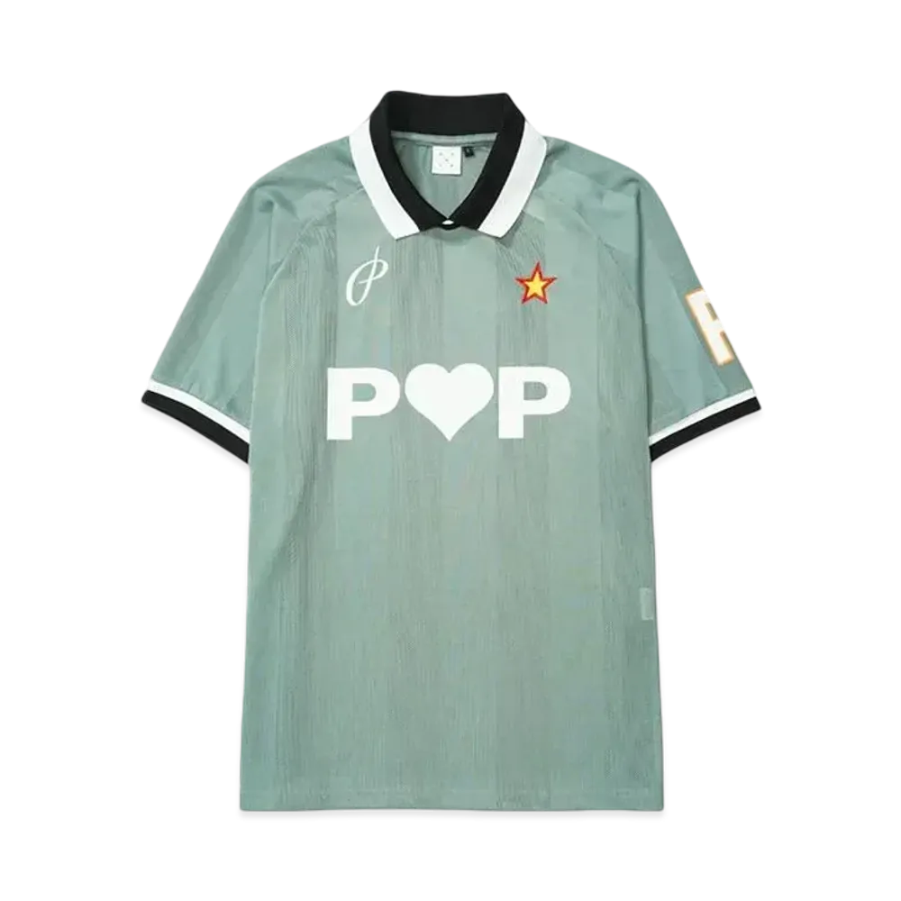 POP TRADING COMPANY sportif shortsleeve shirt"STORMY SEA"