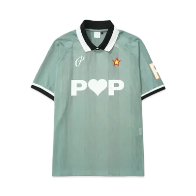 POP TRADING COMPANY sportif shortsleeve shirt"STORMY SEA"