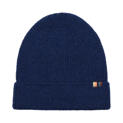 Paul Smith Artist Stripe Tab Knit Cap "Navy"