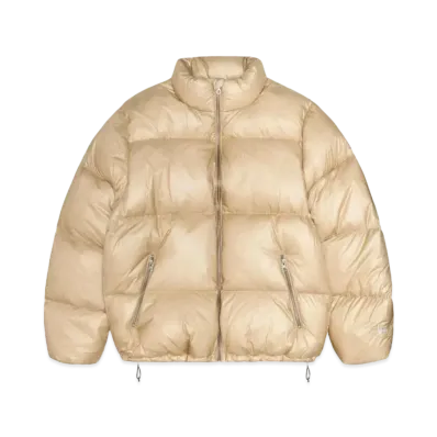 Stussy Down Puffer Parachute Ripstop "Coyote"