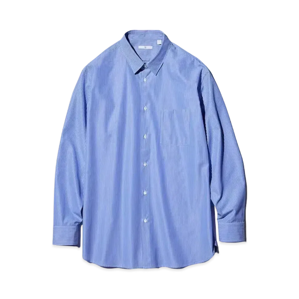 Uniqlo x Jil Sander Broad Shirt Stripe "Blue"