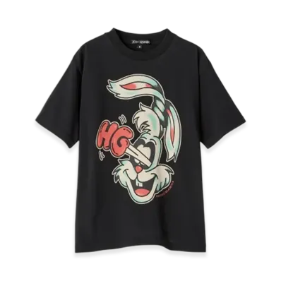HYSTERIC GLAMOUR Hysteric Rabbit T-Shirt "Black"
