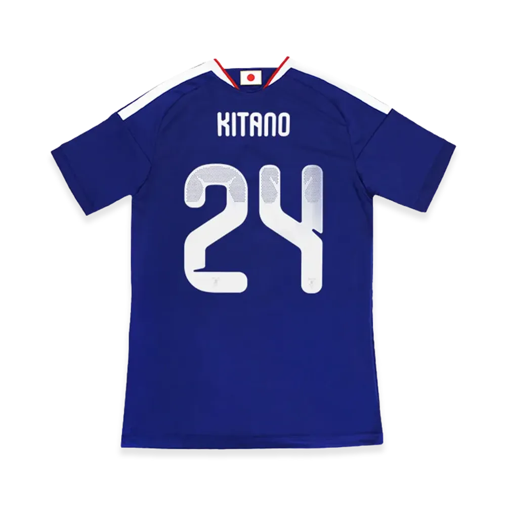 アディダス サッカー 日本代表 2026 ホーム レプリカ ユニフォーム #24 北野颯太 "ジャパンブルー/アッシュブルー"