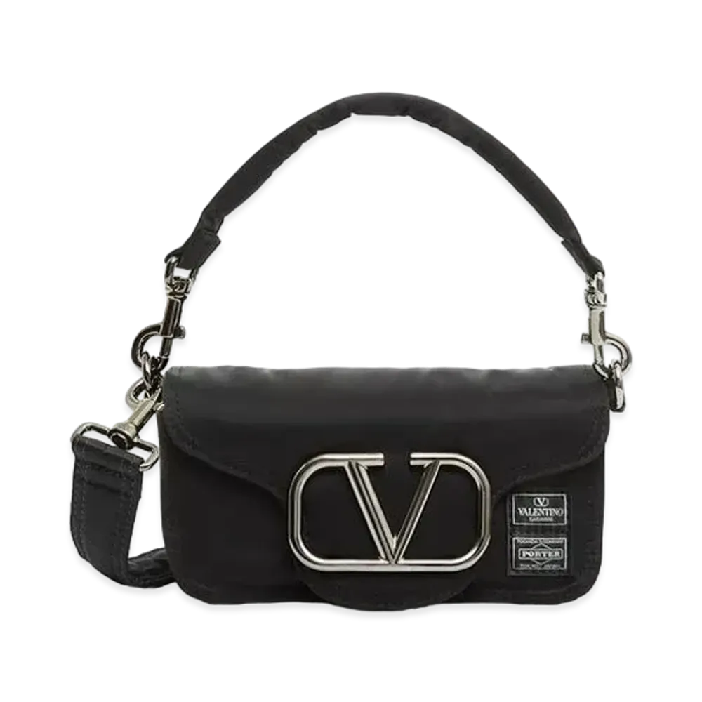 VALENTINO GARAVANI × PORTER Loco Bag Small "Black"