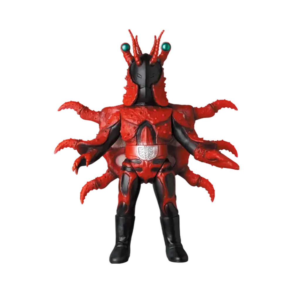 MEDICOM TOY "Toei Retro Sofvi Collection" -Kamen Rider V3- Crayfish (With Shell)