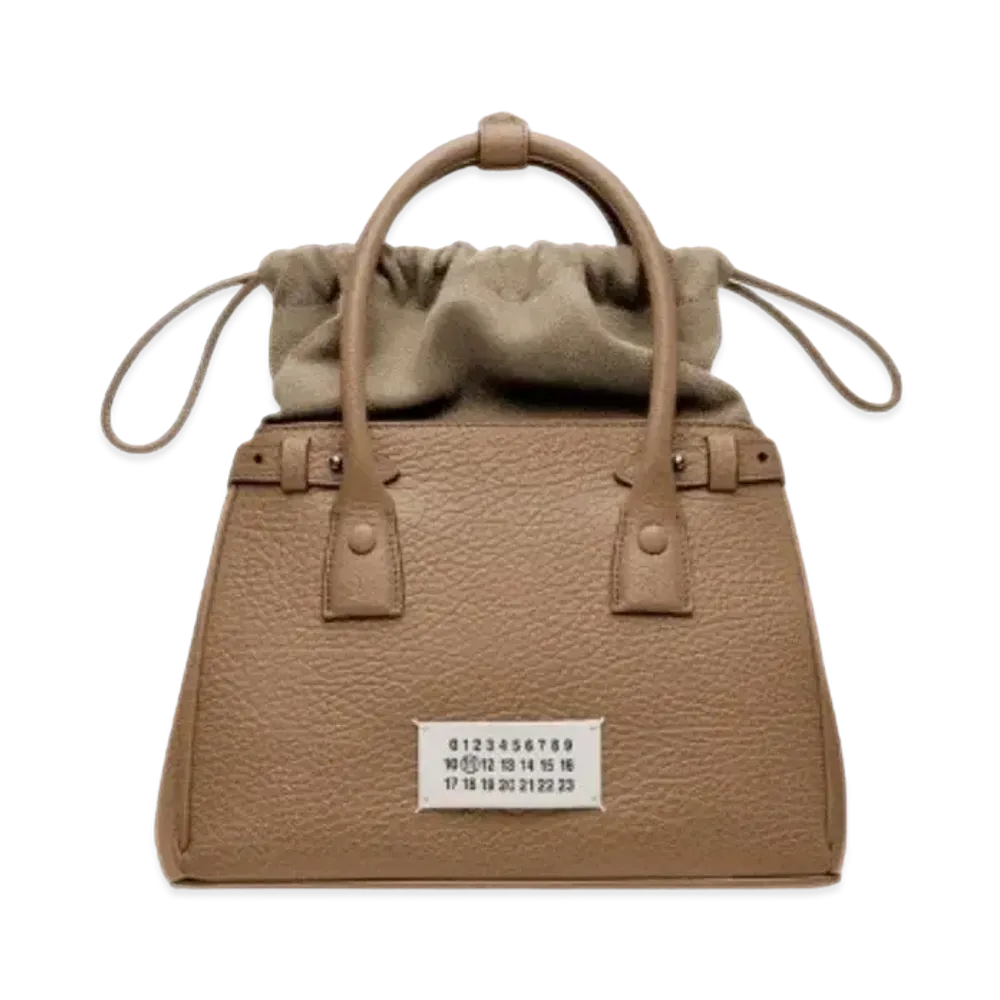 Maison Margiela 5AC Mini Drawstring Bag "Camel"
