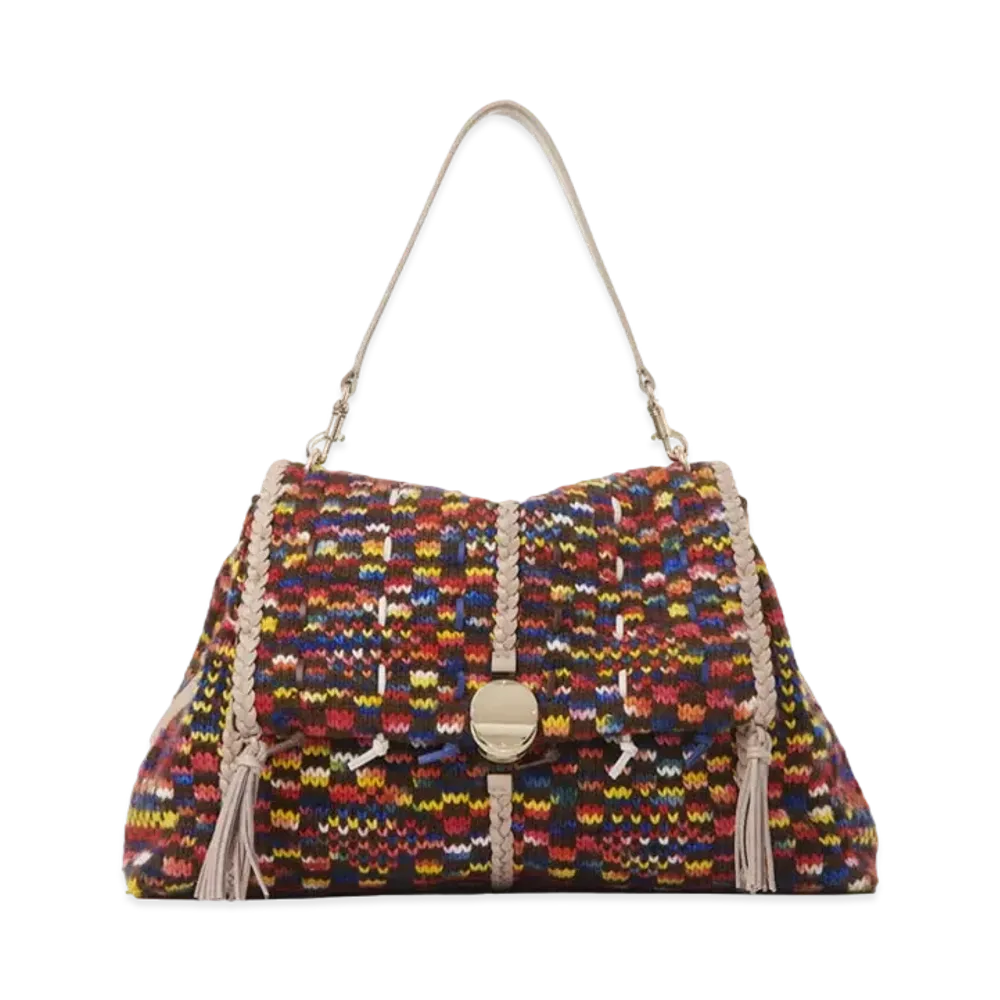 Chloe Penelope Large Soft Shoulder Bag "Multicolour"