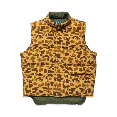 HUMAN MADE DOWN VEST "Olive"