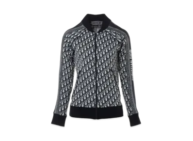 Dior Oblique Zip Up Blouson "Navy"