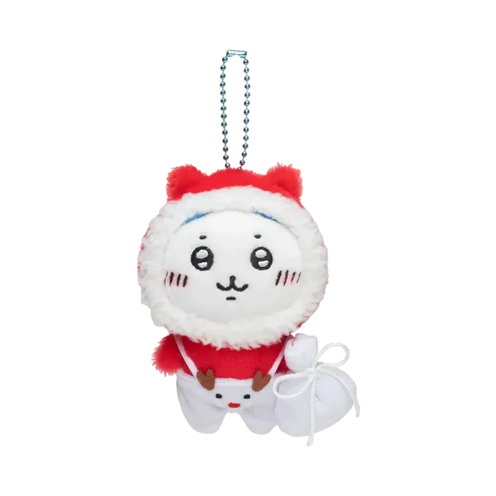 Gray Parka Service -Chikawa- Chikawa Christmas! Petit Mini Mascot (Hachiware)