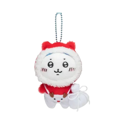 Gray Parka Service -Chikawa- Chikawa Christmas! Petit Mini Mascot (Hachiware)