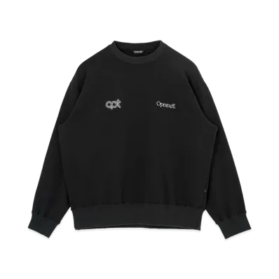 Optstuff Crewneck Sweat Shirt "Black"