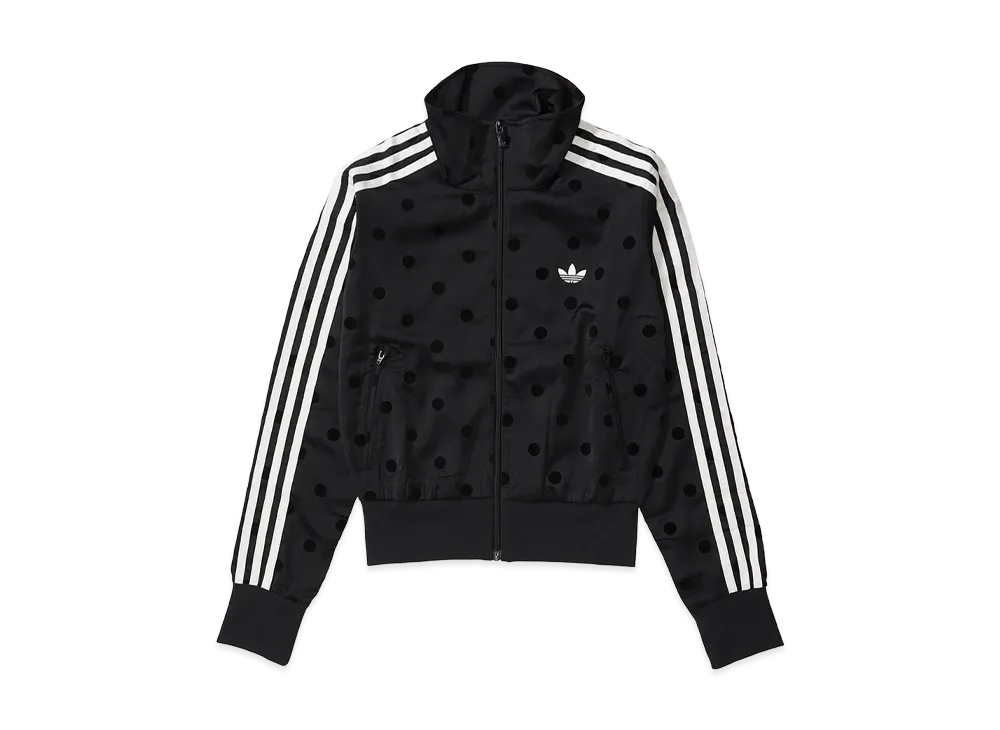 adidas Satin Polka Dot TT Track Top "Black"