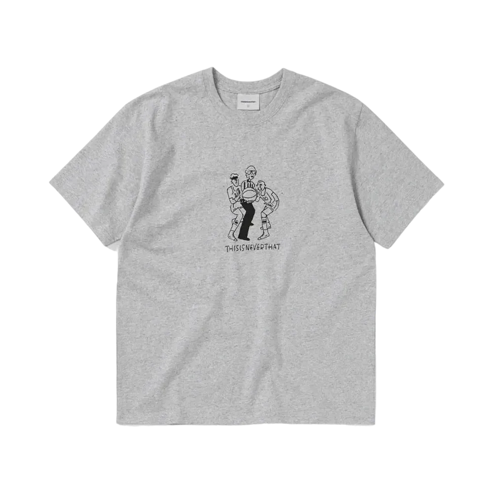 thisisneverthat x Yu Nagaba Graphic Tee "Heather Grey"
