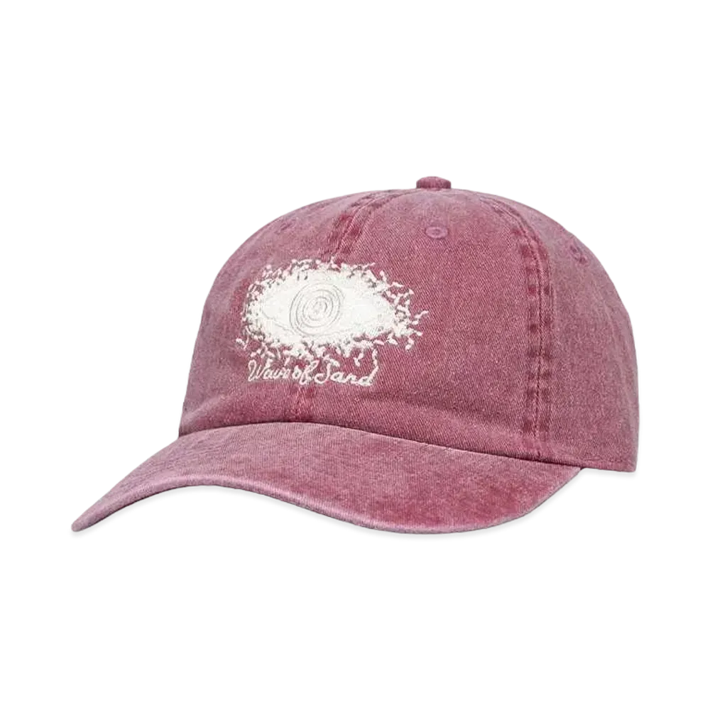 Wave of Sand CAP PIGMENT DYED TWILL "BURGUNDY"