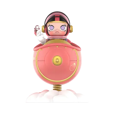 POP MART "MEGA COLLECTIONS" MEGA SPACE MOLLY 100% Blooming Series-Peony (China)