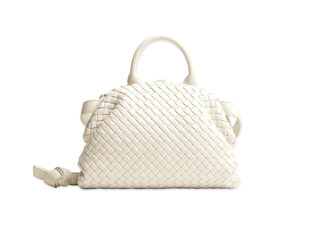 Bottega Veneta Handle "Chalk"
