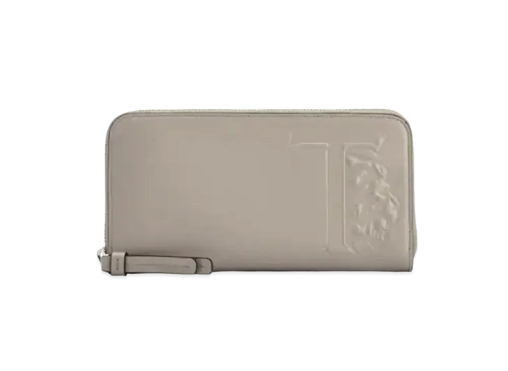 TOD'S Leather Wallet "Gray"